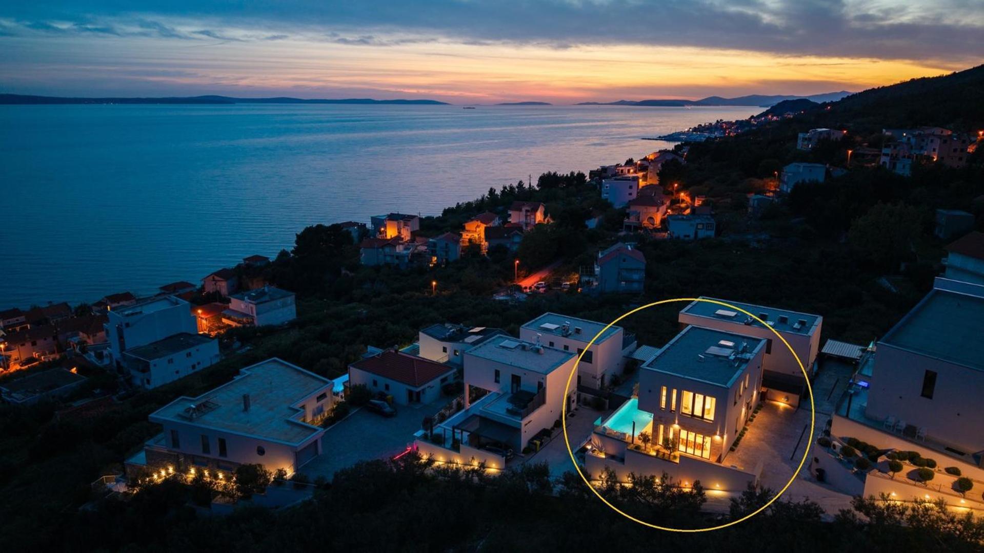 New! Ocean View Villa Jesenice  Exterior photo